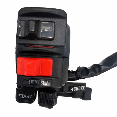 Vista 4 de 46091-1462 Interruptor de control combinado L/H Luz de inicio de arranque Kawasaki Bayou 300 KLF300 1988-2004 Combination Start Light Kill Start