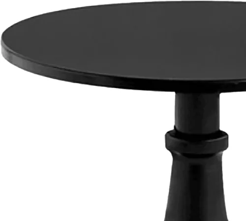 Vista 8 de Tnfeeon Soporte redondo para tartas, base más ancha, fácil de exhibir para aniversarios (negro)