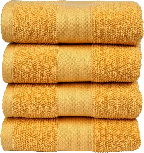 Vista 9 de MAURA Toallas de mano prémium 100% algodón de 16 x 30 pulgadas, ultra absorbentes, de secado rápido, toallas suaves para baño, toallas de mano extra