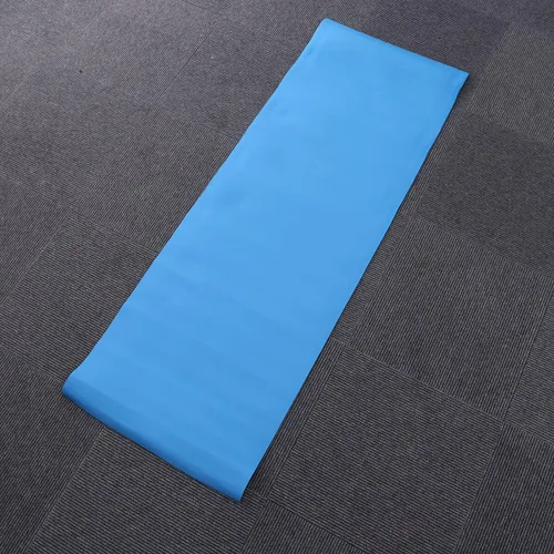 Vista 4 de TOYANDONA Esterilla de yoga portátil de EVA azul antideslizante para ejercicio aeróbico caliente Yoga ligero soporte acolchado para articulaciones