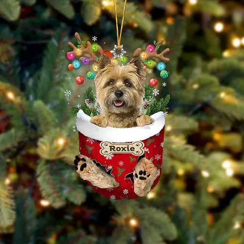 Vista 85 de LOVELYPOD Adorno Personalizado de Perro Affenpinscher, Adornos de Navidad Affenpinscher Regalo para Amante de Perros, Adorno de Navidad Colgante