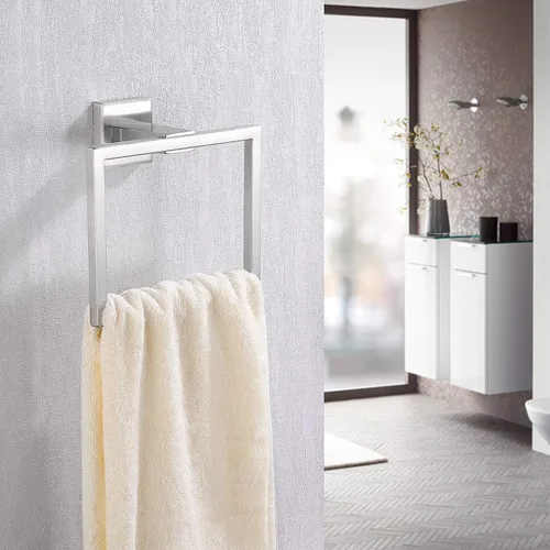 Vista 2 de KES SUS304 Accesorios para baño de montado a la pared de acero inoxidable A24-P, Marrón, A2480-2