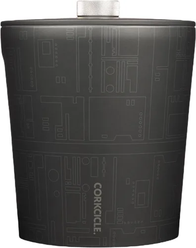 Vista 9 de Corkcicle Cubeta de hielo aislada con tapa, acero inoxidable, 100 onzas, crema para fiesta de jardín Crema para fiestas en el jardín