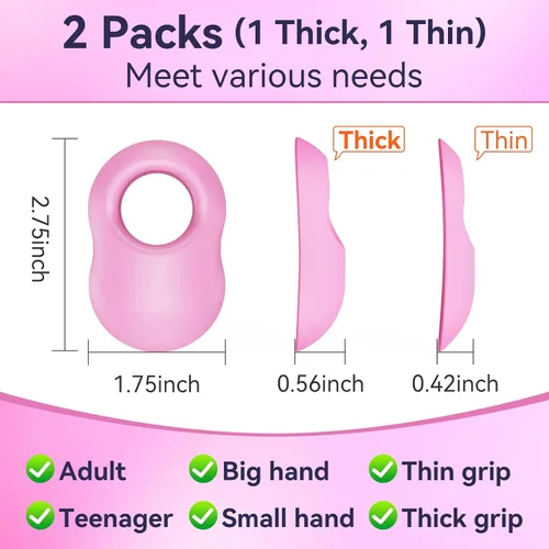Vista 2 de 2 Pack Baseball Thumb Guard for Pro Batters, Hitter Training Aid, Thumb Guard Baseball & Softball Baseball Batting Grip Baseball Accessories
