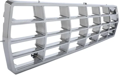 Vista 2 de HECASA Rejilla delantera compatible con Ford Bronco F100 F150 F250 F350 1978-1979 Reemplazo para FO1200111 D8TZ8150C Cubierta de marco de parrilla