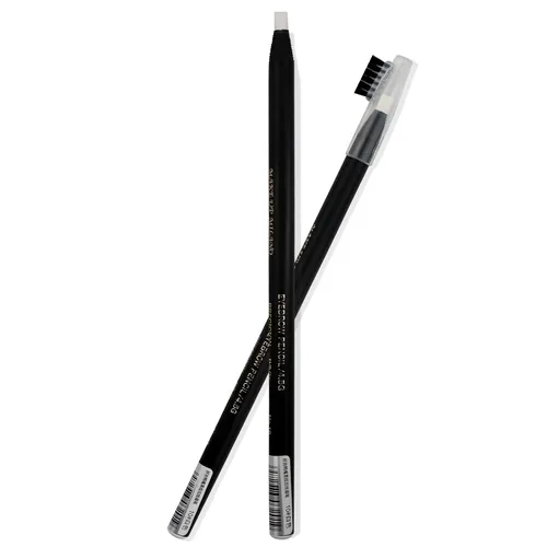 Vista 11 de Guapa Microblading - Lápiz de cejas impermeable con cordón para marcar, rellenar y contornar, maquillaje de tatuaje y maquillaje permanente Negro