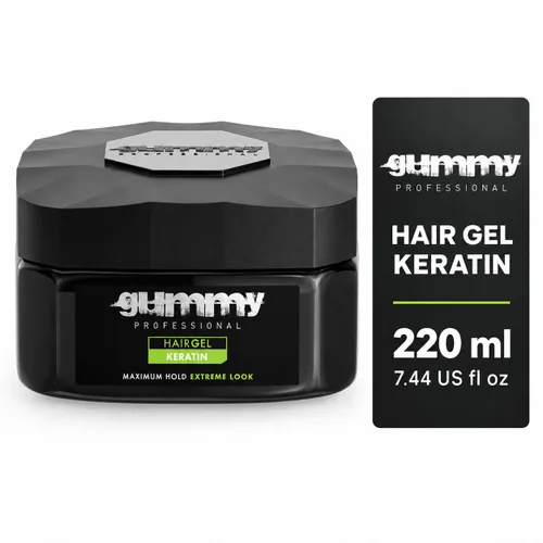 Vista 16 de Gel de cera de gel para peinar el cabello, fijación extremadamente fuerte Negro