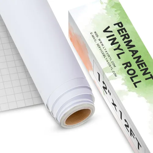 Vista 11 de Lya Vinyl - Paquete de 10 hojas de vinilo adhesivo permanente cepillado autoadhesivo, hojas para decoración del hogar, tazas, vasos, ventanas