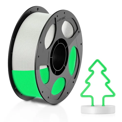 Vista 38 de ANYCUBIC - Filamento PLA para impresora 3D de 1.75 mm (1/16 pulgadas), RFID, precisión dimensional de +/- 0.02 mm, bobina de 2.2 libras), color 0.2