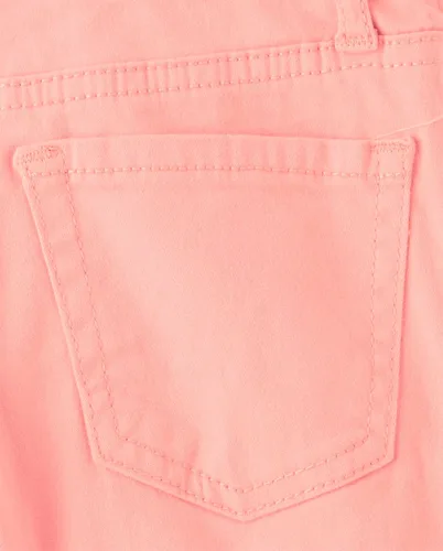 Vista 4 de The Children's Place Roll Cuff Twill Skimmer Shorts