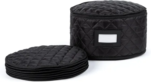 Vista 28 de Covermates Keepsakes - Juego de 4 separadores acolchados - Protección contra arañazos y roturas - Resistente a las manchas - Lavable a máquina
