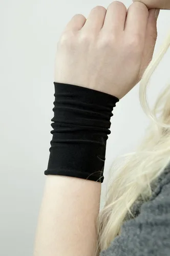 Vista 2 de Pulsera de tela elástica de algodón olvidado