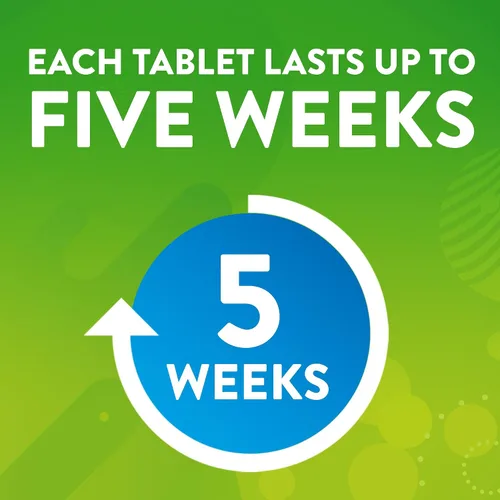 Vista 3 de Scrubbing Bubbles pastilla de limpieza para retrete, 5 unidades, 7.1 onzas