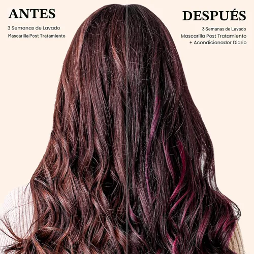 Vista 5 de OVERTONE® Semi-Permanent Color Depositing Conditioner, Cherry Chestnut Castaño Cereza