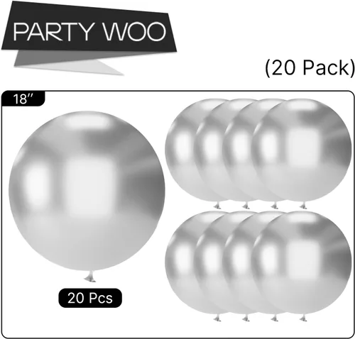Vista 76 de PartyWoo 50 globos de látex color piel albaricoque, globos de helio boho de Albaricoque-f05