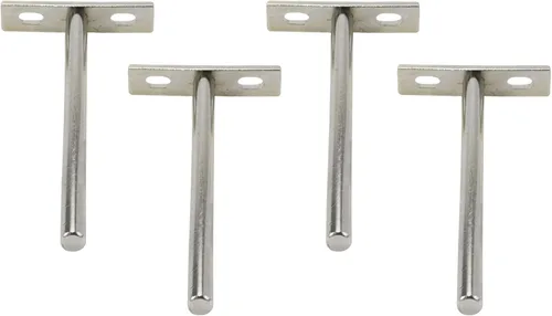 Vista 19 de Antrader Soporte de Estante Flotante Negro, 4 Piezas Soportes Ocultos de Estante de 2 Pulgadas Soporte Ciego de Estante Soportes Ocultos