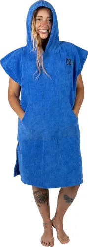 Vista 14 de COR Surf - Poncho de toalla de cambio con capucha y bolsillo delantero Toalla gruesa de microfibra de secado rápido Fits Teens & Petite Adults