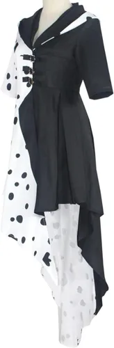 Vista 2 de Lovecos Disfraz de Deville para mujer, conjunto completo de disfraz de Halloween