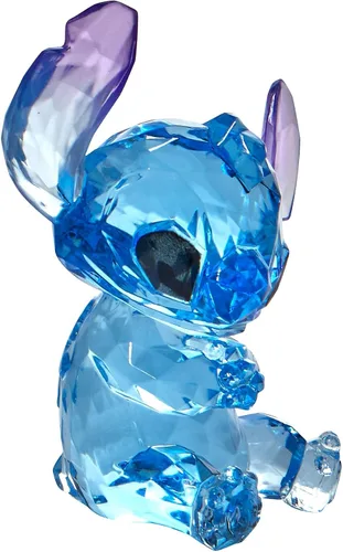 Vista 5 de Enesco Facets Disney Lilo and Stitch Figurina, 3.5 Pulgadas, Azul