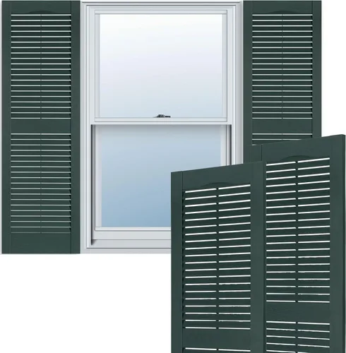 Vista 9 de Persianas estándar exteriores de vinilo para ventanas Borgoña