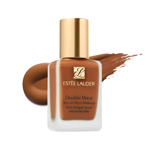 Vista 10 de Estée Lauder Maquillaje de base de maquillaje doble que se mantiene en su lugar, base mate de larga duración, 1 onza líquida Porcelana cálida 1W0