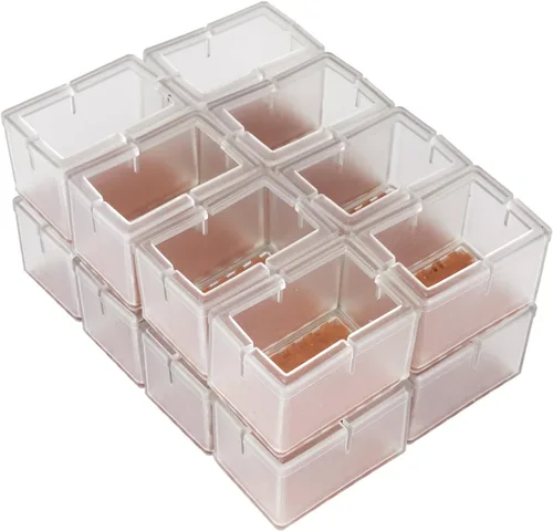 Vista 4 de Protectores de suelo para patas de silla, ajuste rectangular, longitud de 1-15/16 a 2-1/16 pulgadas y ancho de 15/16 a 1-3/16 pulgadas, tapas