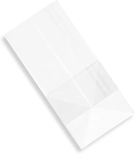 Vista 12 de Restaurantware Bag Tek - Bolsas al por menor de 2 x 1.5 x 5 pulgadas, 100 bolsas duraderas para dulces - Bolsas BOPP transparentes desechables