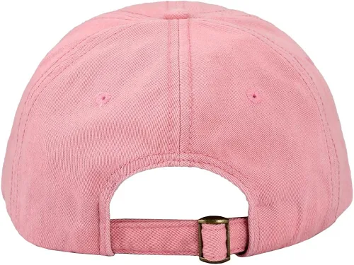 Vista 2 de Bioworld Kuromi - Gorro de sarga de algodón rosa bordado Gris