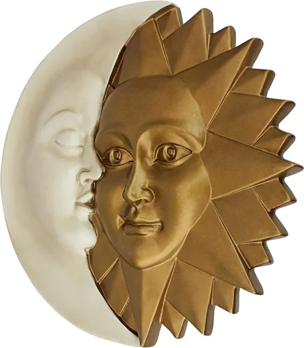 Vista 2 de Design Toscano Armonía celestial: escultura de pared Greenman