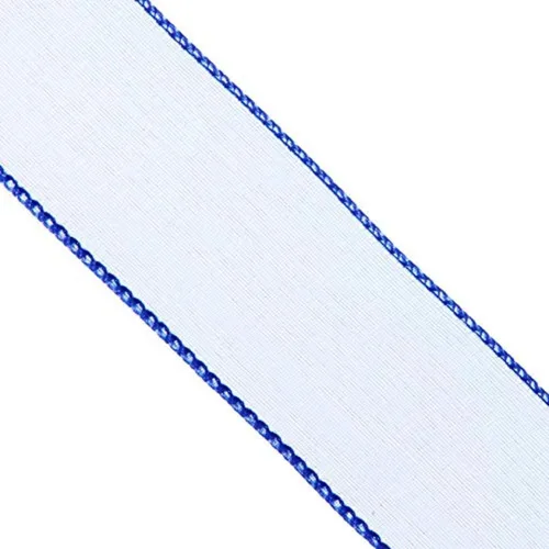 Vista 60 de Homeford Cinta de gasa transparente con borde con alambre, 25 yardas (1-1/2 pulgadas, belleza)