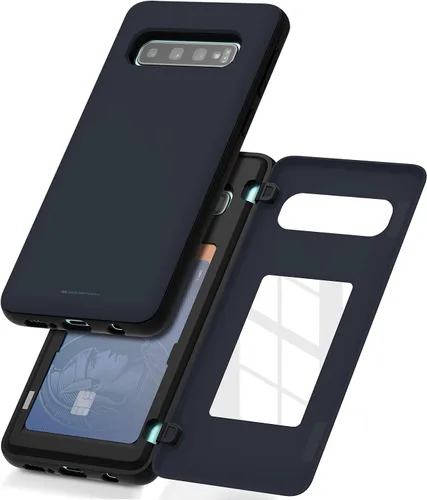 Vista 58 de GOOSPERY Funda tipo cartera para Samsung Galaxy S22 Ultra, [tarjetero] parachoques magnético de puerta con cierre automático, cubierta protectora