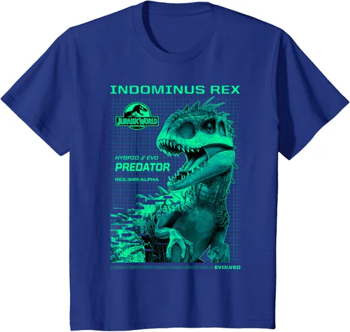 Vista 57 de Jurassic World Indominus Rex Hybrid Predator T-Shirt Small Negro