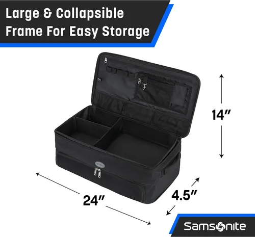 Vista 5 de Samsonite Organizador de casillero de maletero de golf expandible, color b