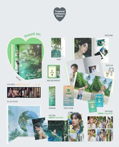 Vista 4 de THE BOYZ PHANTASY PART.1 CHRISTMAS IN AUGUST 2nd Full Album PRESENT Ver. K-POP SEALED