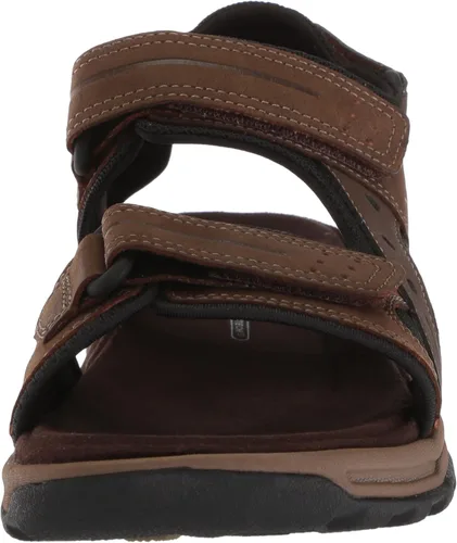 Vista 2 de Rockport Sandalia ajustable Trail Technique para hombre, Marrón, AD TEMPLATE