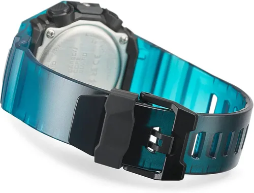 Vista 6 de Casio G-Shock GAB001G-2A - Reloj analógico digital para hombre, color verde claro, Transparente Verde, Toque
