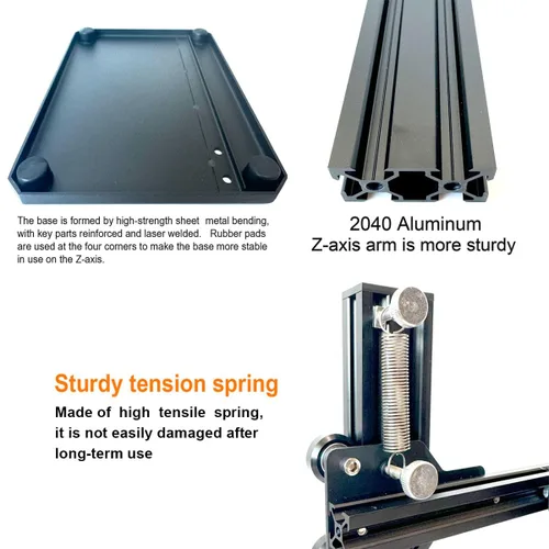 Vista 3 de Máquina de Prensado de Calor Vertical 3DZWMAN, Herramienta de Inserción de Conjunto de Calor, Insertos de Latón para Impresión 3D, Punta