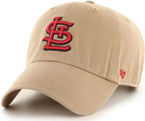Vista 18 de 47 Brand MLB Primary Logo Clean Up Adjustable Strap Baseball Dad Hat Cap, Adult