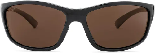 Vista 2 de Hobie Cape Polarized - Gafas de sol ovaladas, color negro brillante, OSFA, Negro brillante