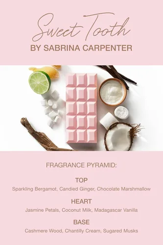 Vista 6 de SCENT BEAUTY Sabrina Carpenter Sweet Tooth Eau De Parfum por Scent Beauty - Perfume para Mujeres - 1 Fl Oz Sophisticated & Sweet, Long Lasting