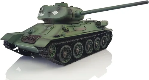 Vista 9 de TOUCAN RC HOBBY 2.4G Henglong 1/16 Escala 7.0 Plástico Ver Soviético T34-85 RTR RC Tanque Modelo 3909