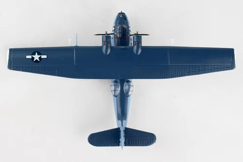 Vista 7 de Daron Sello postal comercial mundial USN Pby5 Catalina 1/150 modelo de avión