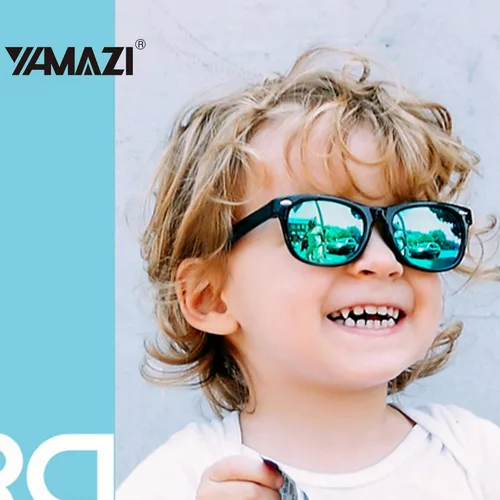 Vista 6 de Lentes de sol para niños y niñas, lentes de sol irrompibles para niños pequeños, protección UV, lentes de sol polarizados para niños de 3 a 10 años