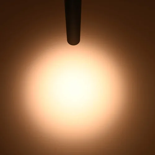 Vista 3 de mirrea Paquete de 6 luces colgantes LED regulables de 9 W compatibles con un solo circuito tipo H riel de iluminación de riel 90 CRI 3000K blanco