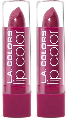Vista 32 de L.A. COLORS Color de labios rico en humedad, rojo baya CML530