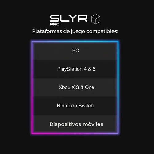 Vista 7 de Auriculares para videojuegos Skullcandy SLYR Pro multiplataforma con cable, micrófono removible, diseño liviano, almohadillas de espuma Negro