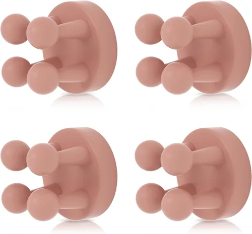 Vista 10 de 4 soportes de silicona para cepillos de dientes, gancho multifunción, impermeable, autoadhesivo, para cepillo de dientes, soporte para enchufe