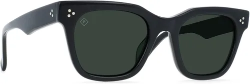 Vista 2 de RAEN Gafas de sol unisex Huxton - Gafas de sol de ojo de gato con protección UVA y UVB Cristal Negro Verde Polarizado