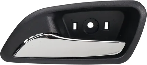 Vista 6 de TRQ Manija de puerta interior delantera izquierda cromada para el lado del conductor compatible con Chrysler 200 2011-2016