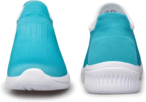 Vista 3 de vibdiv Zapatos sin cordones para mujer, tenis para caminar, trotar, yoga, casual, ligeros, para interiores y exteriores